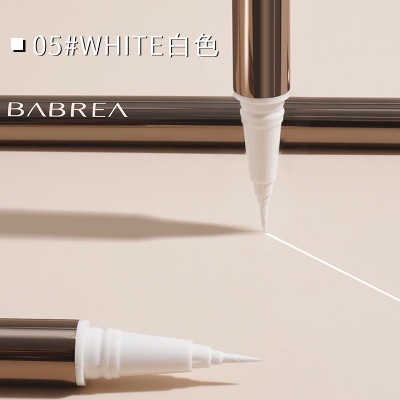 BABREA Bút Kẻ Mắt Dạng Lỏng Nhanh Khô Không Dễ Nhòe Màu Sắc Dành Cho Người Mới Bắt Đầu