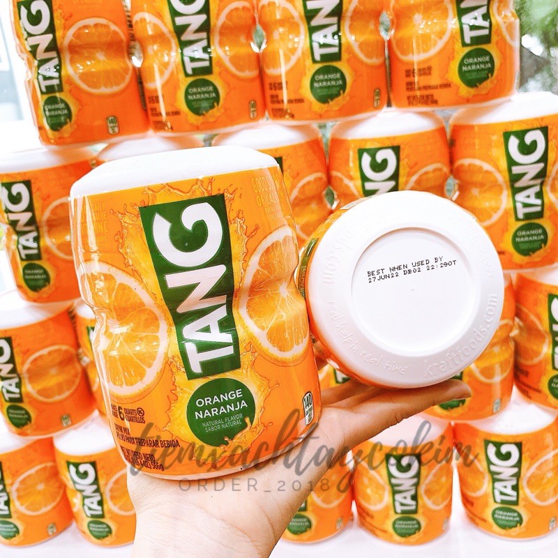 🍊🍊🍊 Bột Pha Nước Cam Tang 566g 💯 nhập khẩu từ Mỹ 🇺🇸