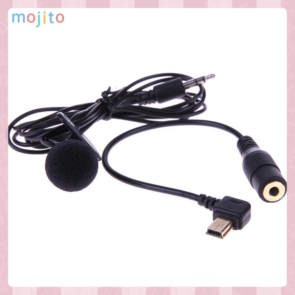 MOJITO Professional Mini USB External Mic Microphone With Clip for GoPro Hero 3/3+