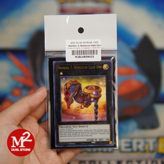 Lá bài Yugioh BLAR-EN023 Number 2: Numeron Gate Dve - Ultra Rare - Đóng gói theo tiêu chuẩn M2SCCQ-Lite