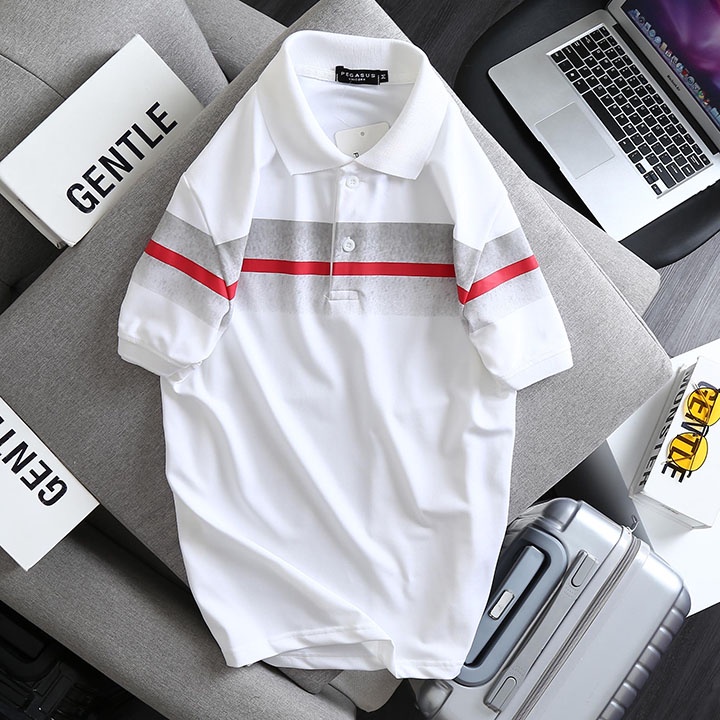 Áo polo cổ bẻ cao cấp, Áo polo 3 màu đơn giản, Áo polo Pega - áo polo đi làm - áo polo đi chơi | BigBuy360 - bigbuy360.vn