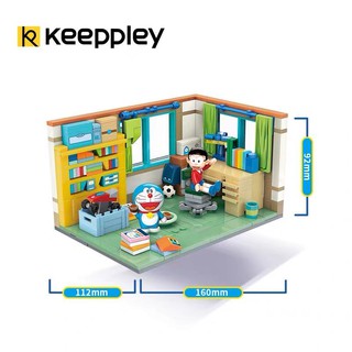 Mô Hình Trang Trí Hình Doraemon Lắp Ráp Dễ Thương