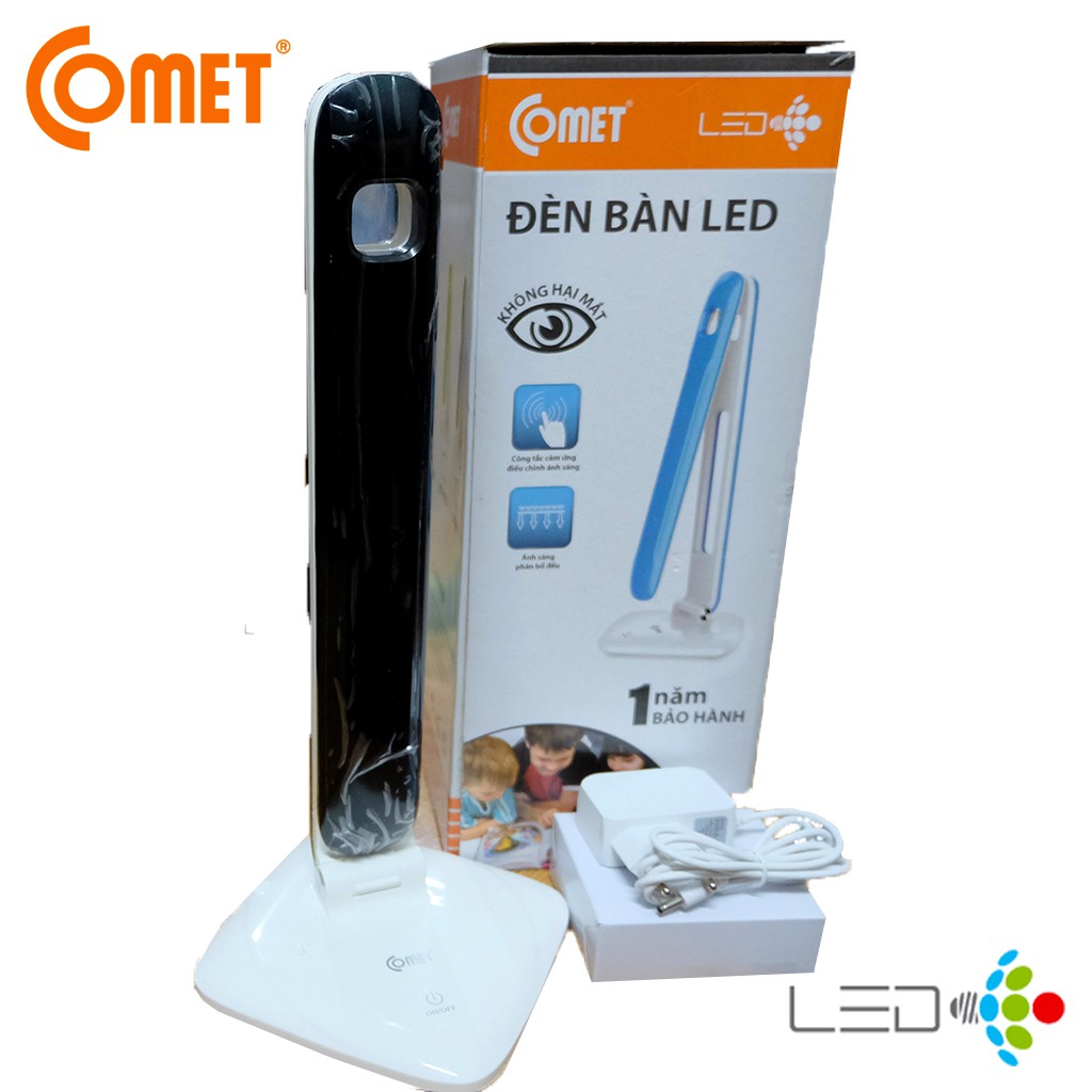 Đèn bàn COMET LED CT181 ( Đen, Lục, Lam)