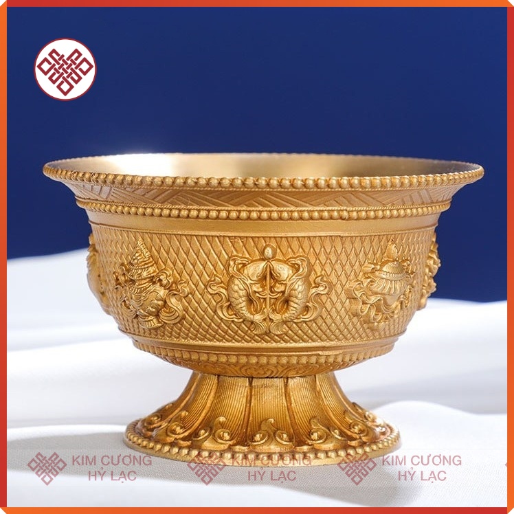 Ly Cúng, Chung Nước Cúng Phật bằng đồng  5x8cm