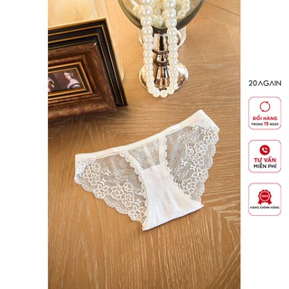 Quần lót ren 20AGAIN PVA0032 kháng khuẩn, viền ren sexy, mềm mại