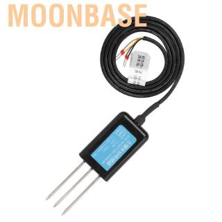 Moonbase Soil Moisture Sensor Humidity Temperature Electrical Conductivity Tester Meter RS485 Output