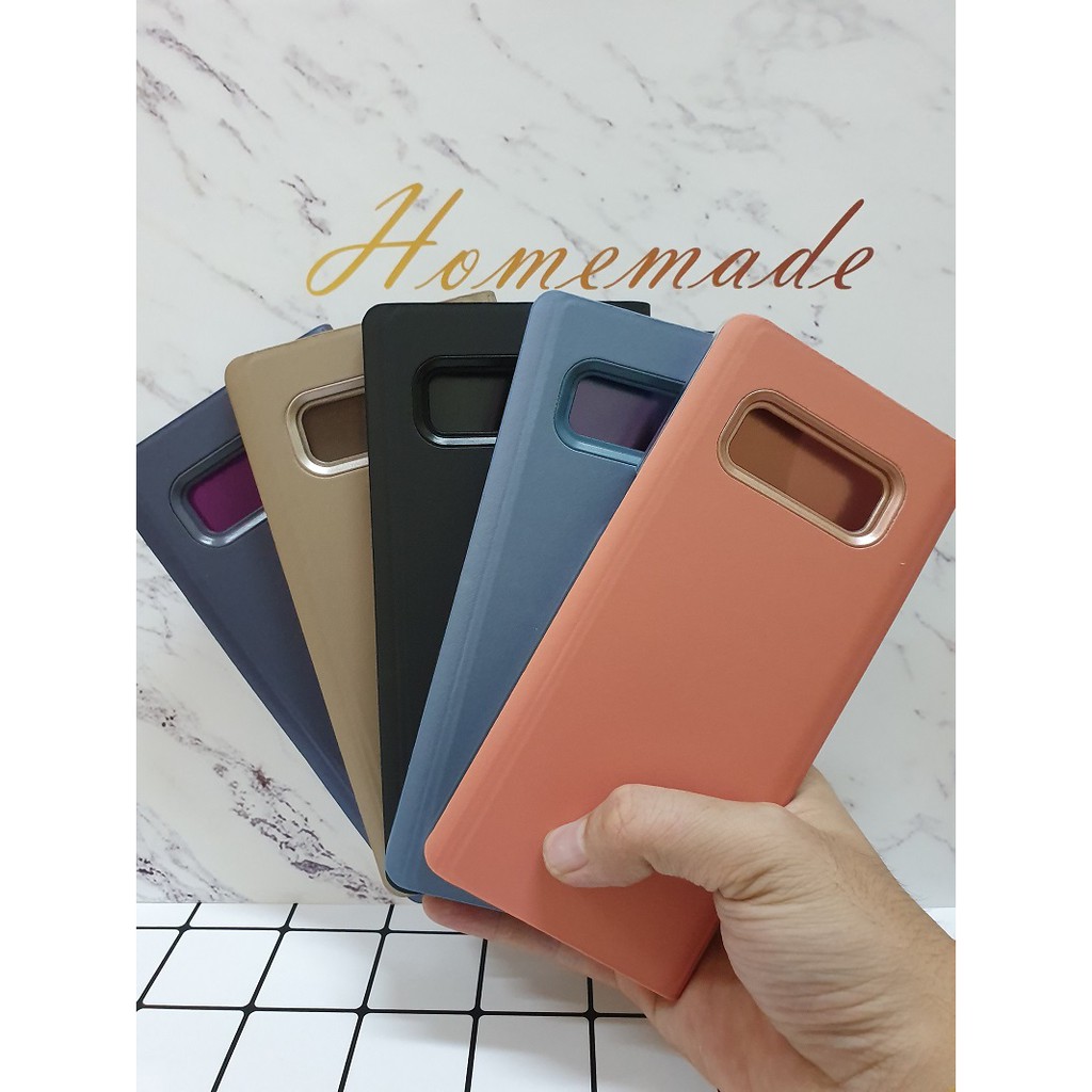 Baoda clear standing cover samsung note 8 - PKDV