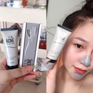 Gel Lột Mụn Dr.Acne chiết xuất tro núi lửa 40ml Tặng Kèm Giấy Lột Mụn