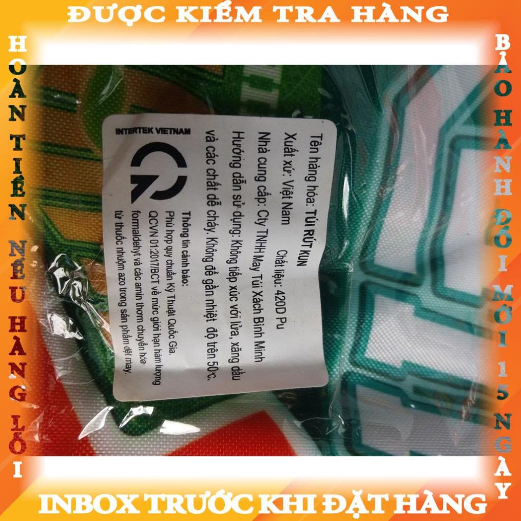 Balo dây rút quà từ sữa Kun trangoc