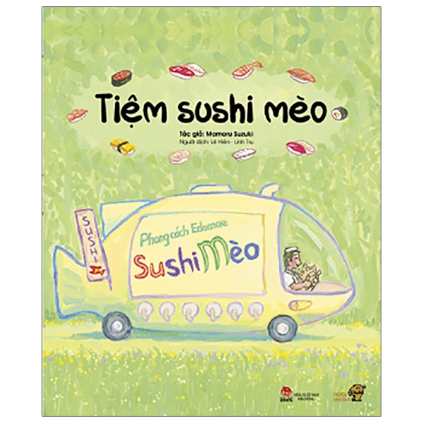 Sách - Ehon - Mọt Sách Mogu - Tiệm Sushi Mèo