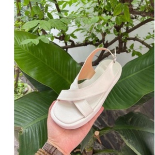 Sandal quai chéo đế bánh mì