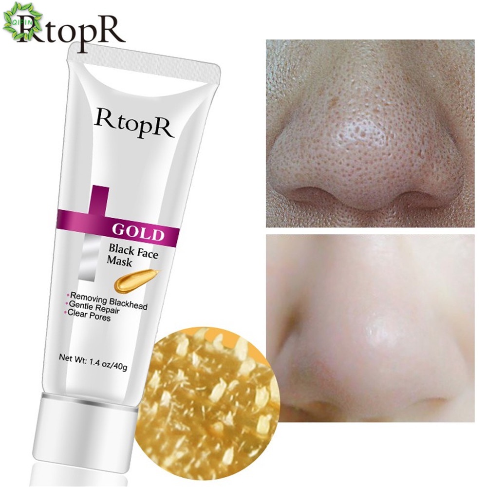 [Hàng mới về] Mặt nạ đất sét vàng giúp loại bỏ mụn đầu đen tẩy tế bào chết 40g