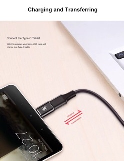 Jack chuyển Micro USB sang USB TypeC 3.1 Baseus