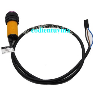 CẢM BIẾN QUANG E18-D80NK NPN (HỒNG NGOẠI MÀU VÀNG)