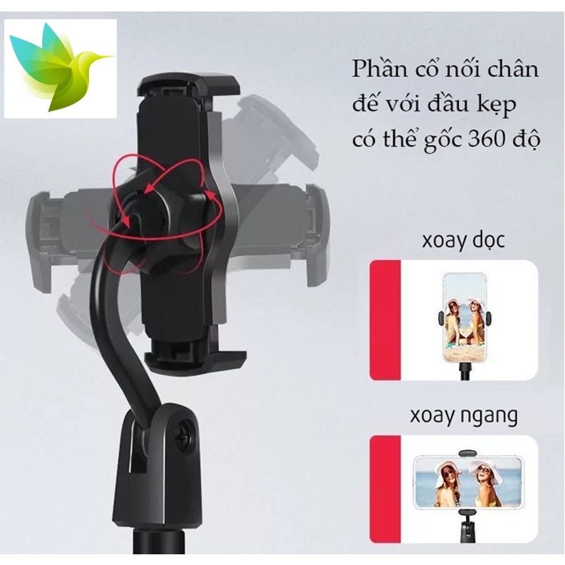 Giá đỡ điện thoại Microphone Stands, kẹp chống lưng 360 ,đế chân tròn để bàn, giá đỡ tiện lợi đa năng siêu hot