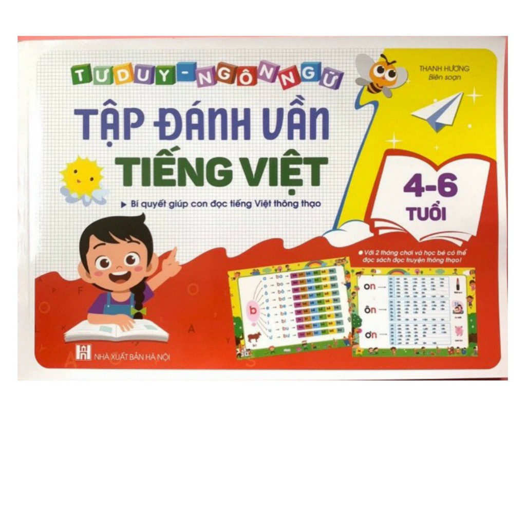 Sách Tập đánh vần tiếng việt ( phiên bản mới nhất )