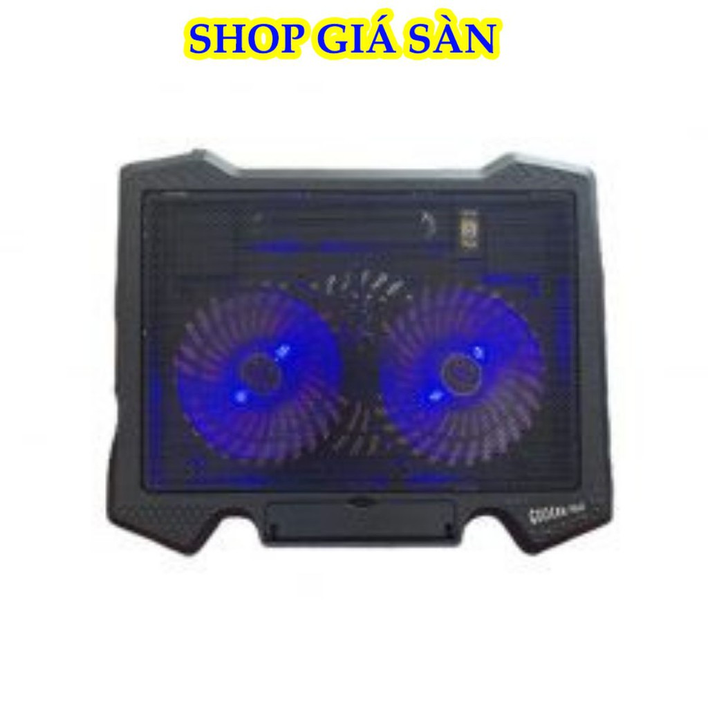 [Freeship] Quạt Tản Nhiệt Laptop - Đế Tản Nhiệt S200 2 Quạt, Fan Laptop S200 Làm Mát Cực Nhanh. Bảo Hành 3 Tháng