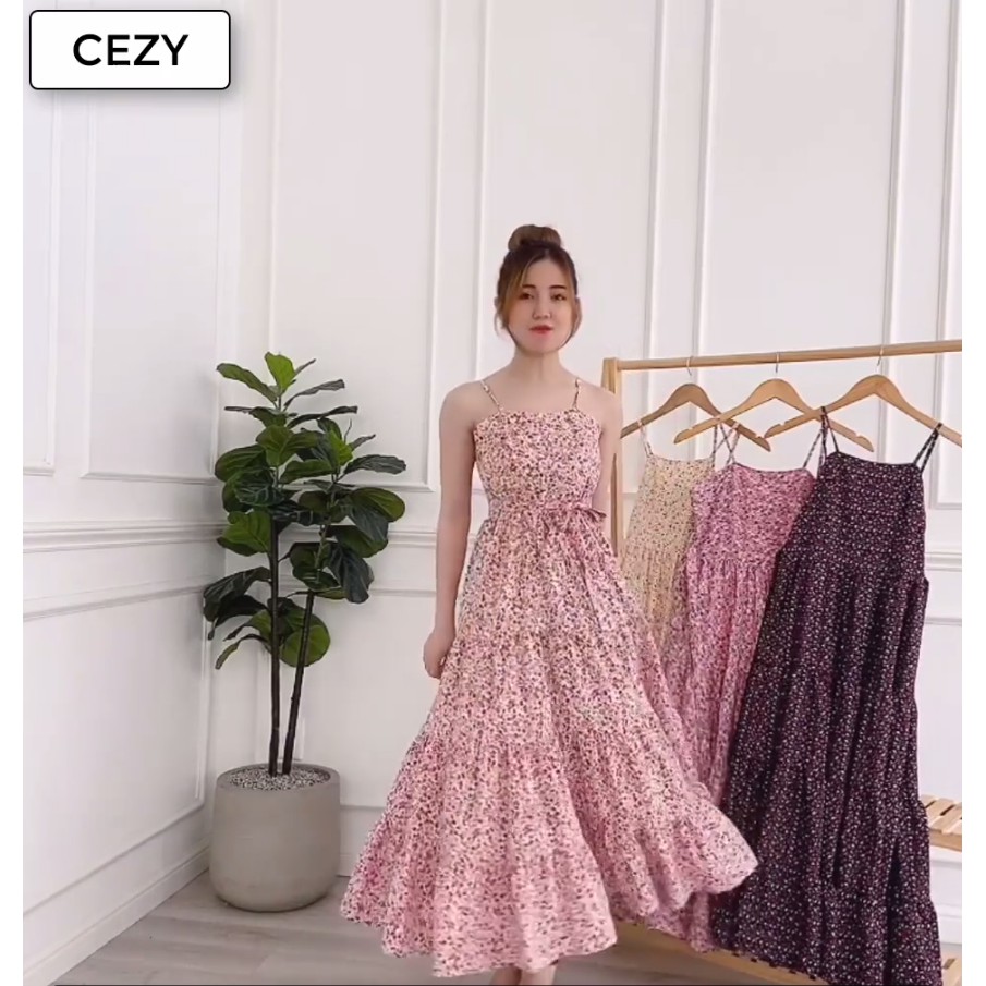 Đầm Maxi Hoa Có Size Bigsize Đi Biển Cao Cấp CEZY D50