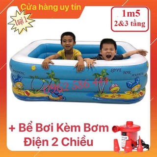 [ RẺ VÔ ĐỊCH ] Bể Bơi Phao Loại Dày Đủ Size ( ẢNH THẬT )