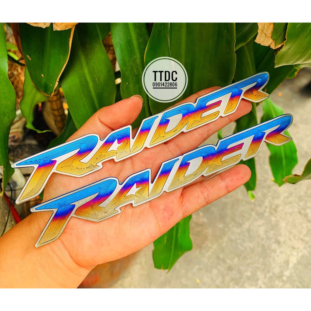 Tem Titan Cặp chữ Raider