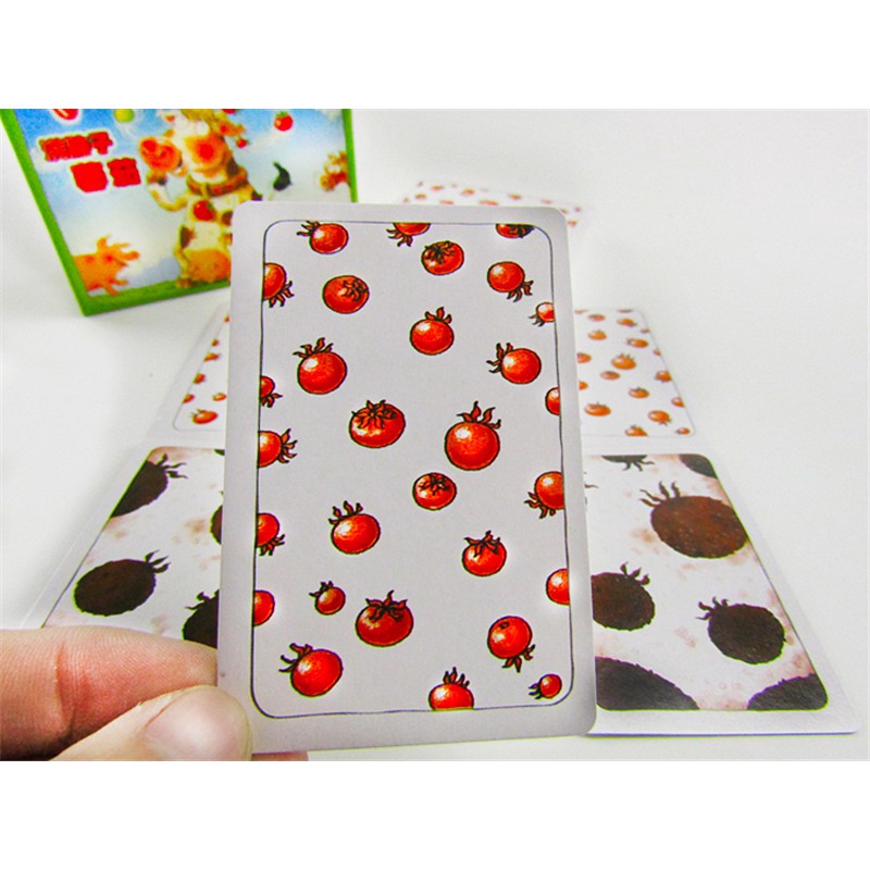 Trò chơi thẻ bài Alles Tomate vui nhộn phù hợp cho 2-8 người chơi
