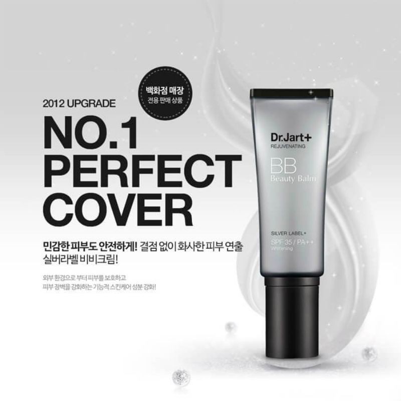 KEM TRANG ĐIỂM DR.JART BB CREAM BEAUTY BALM SILVER LABEL 10ml