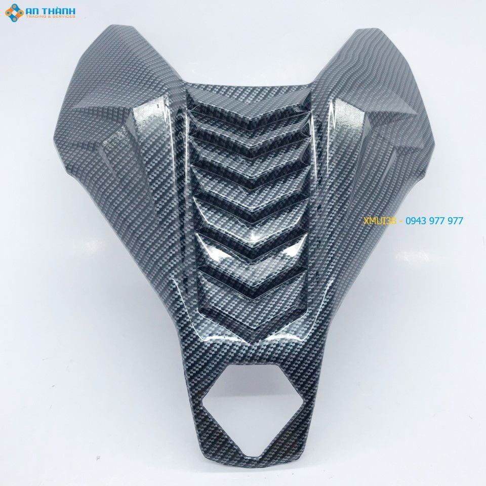 Ốp mặt nạ Airblade 2016 - 2019 sơn carbon
