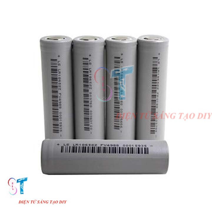 Pin Sạc Lishen Xám 18650 2600mAh Dòng Xả 10A Chính Hãng