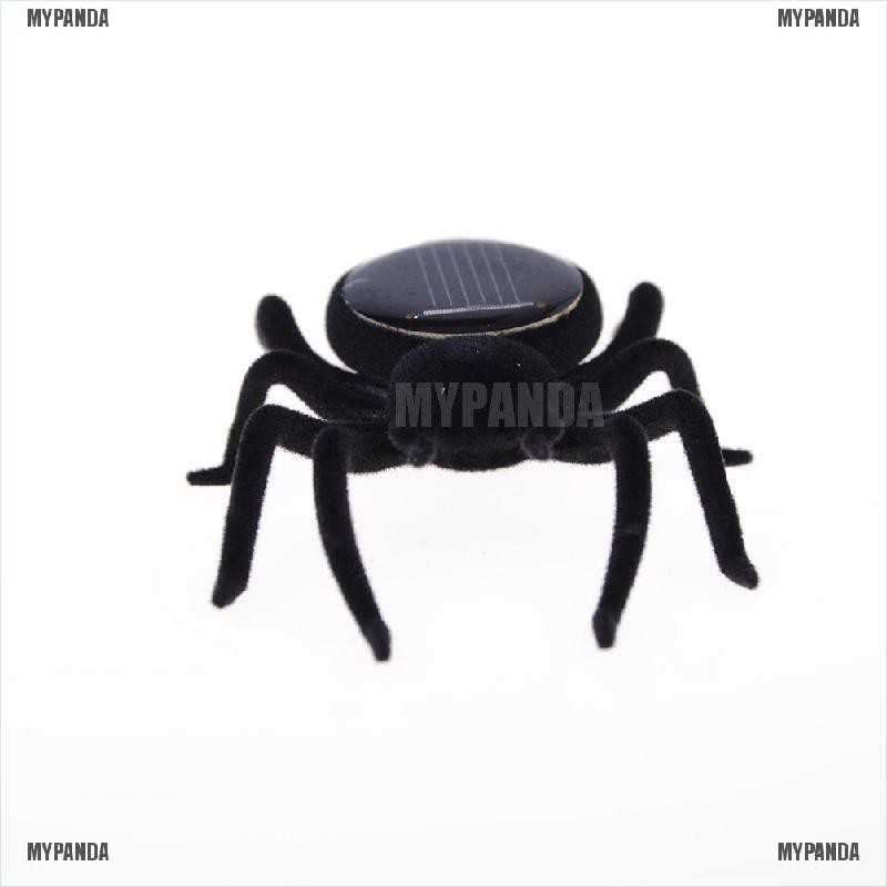 MYPANDA 1Pcs Mini Solar Powered Spider Toy Robot Insect Toy Baby Gift