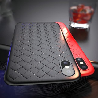 Ốp lưng chống sốc TPU dẻo Baseus BV Weaving Case cho iPhone XS/X / iPhone XR / iPhone XS Max