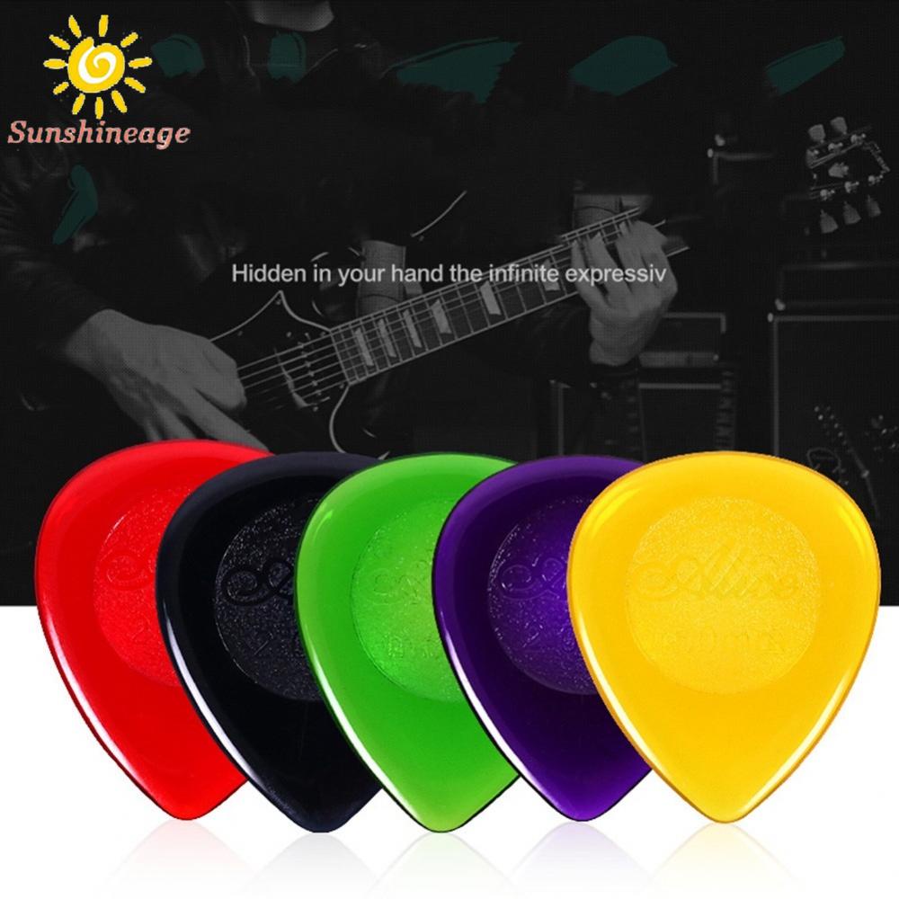 6pcs Alice Stubby Guitar Picks Plectrums Small Stubbies 1mm 2mm 3mm 23*20MM