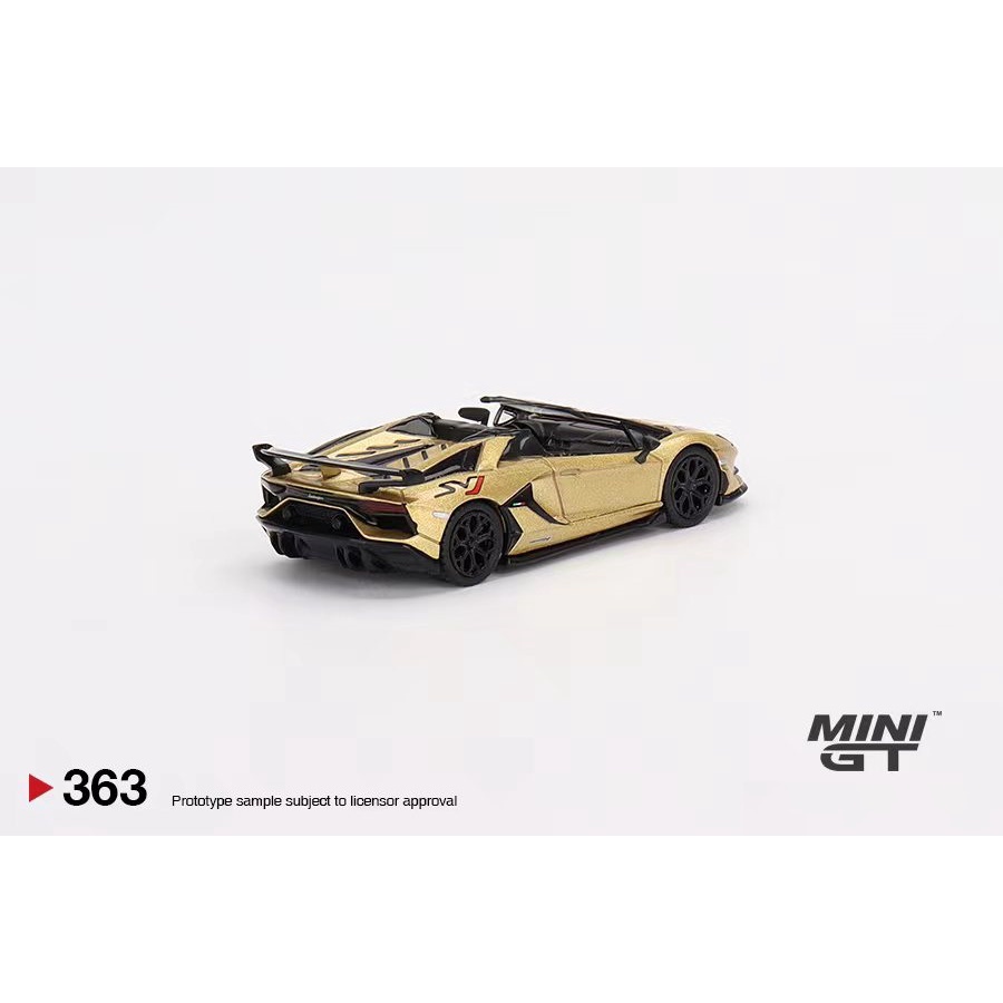 Mô Hình Xe Ô Tô Lamborghini Aventador SVJ Roadster Oro Elios Tỉ Lệ 1: 64 Cao Cấp
