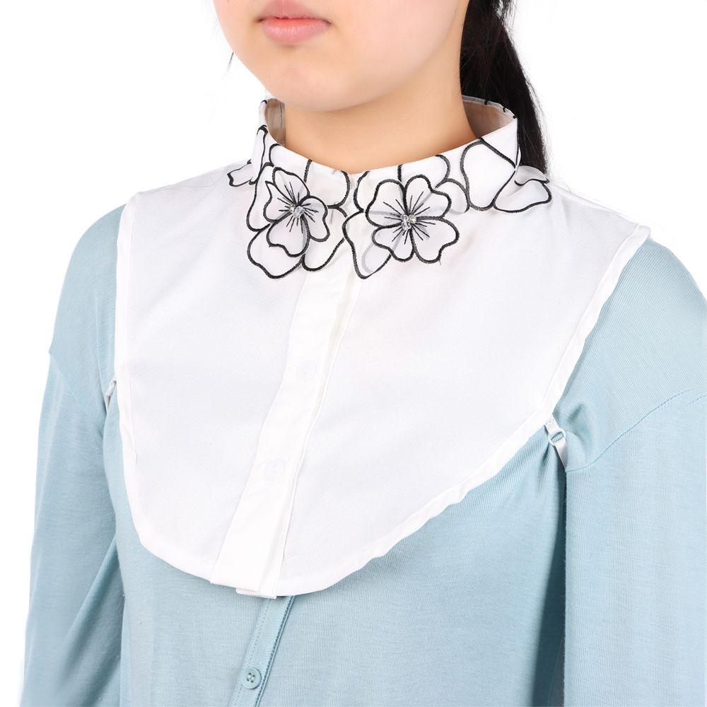 Cổ Áo Sơ Mi Giả Ren Hoa Phụ Kiện Quần Áo Cổ Điển
