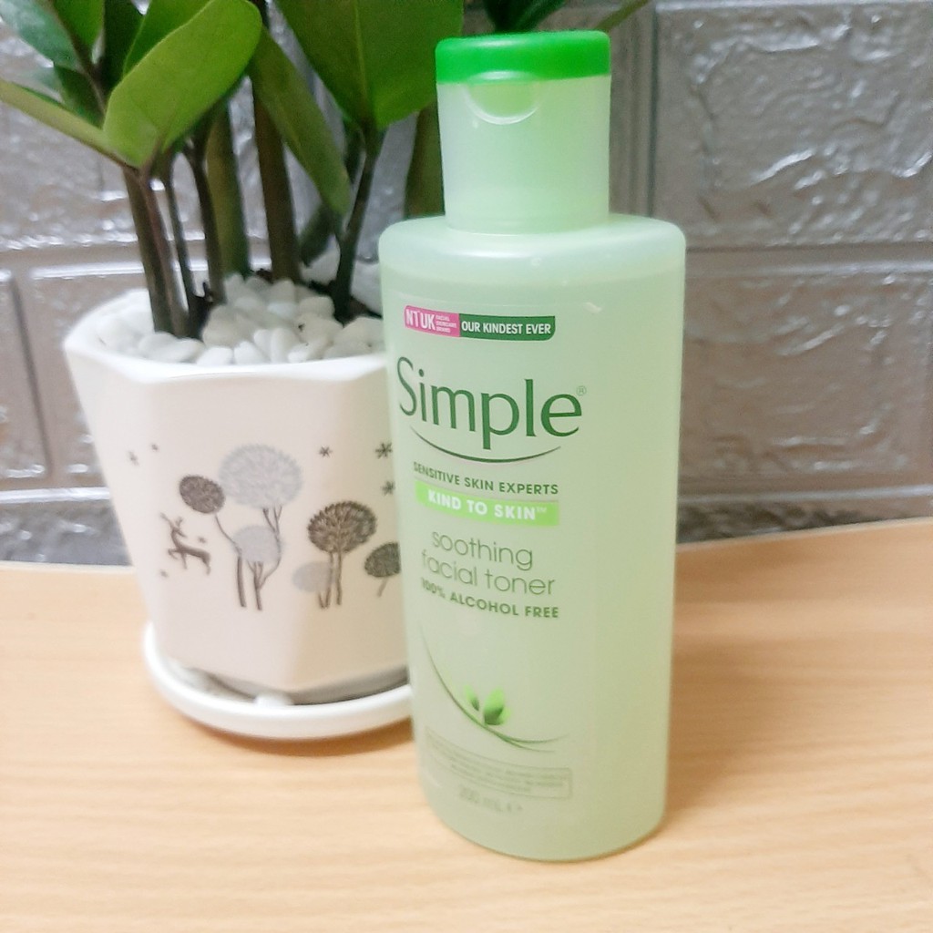 [L&amp;V] NƯỚC HOA HỒNG SIMPLE KIND TO SKIN SOOTHING FACIAL TONER