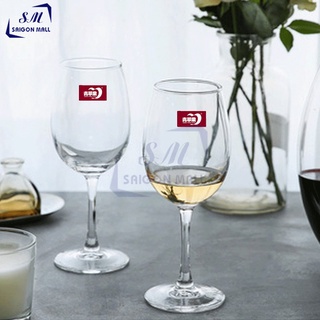 Ly thủy tinh có chân GREEN APPLE - EJ5201 - 350ML và EJ5202 465ml / Ly rượu vang cao cấp (1 ly)