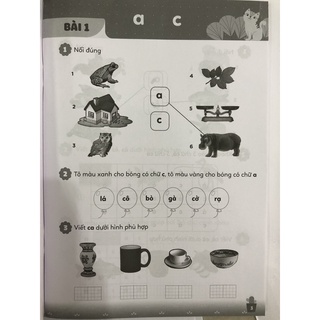 Sách - Thực hành Tiếng Việt 1 (tập 1+2) Cánh Diều