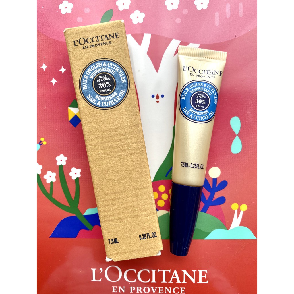 [BILL US/FR] Dầu dưỡng cho móng và biểu bì tay L'OCCITANE Nail and Cuticle Shea Oil 7.5ml