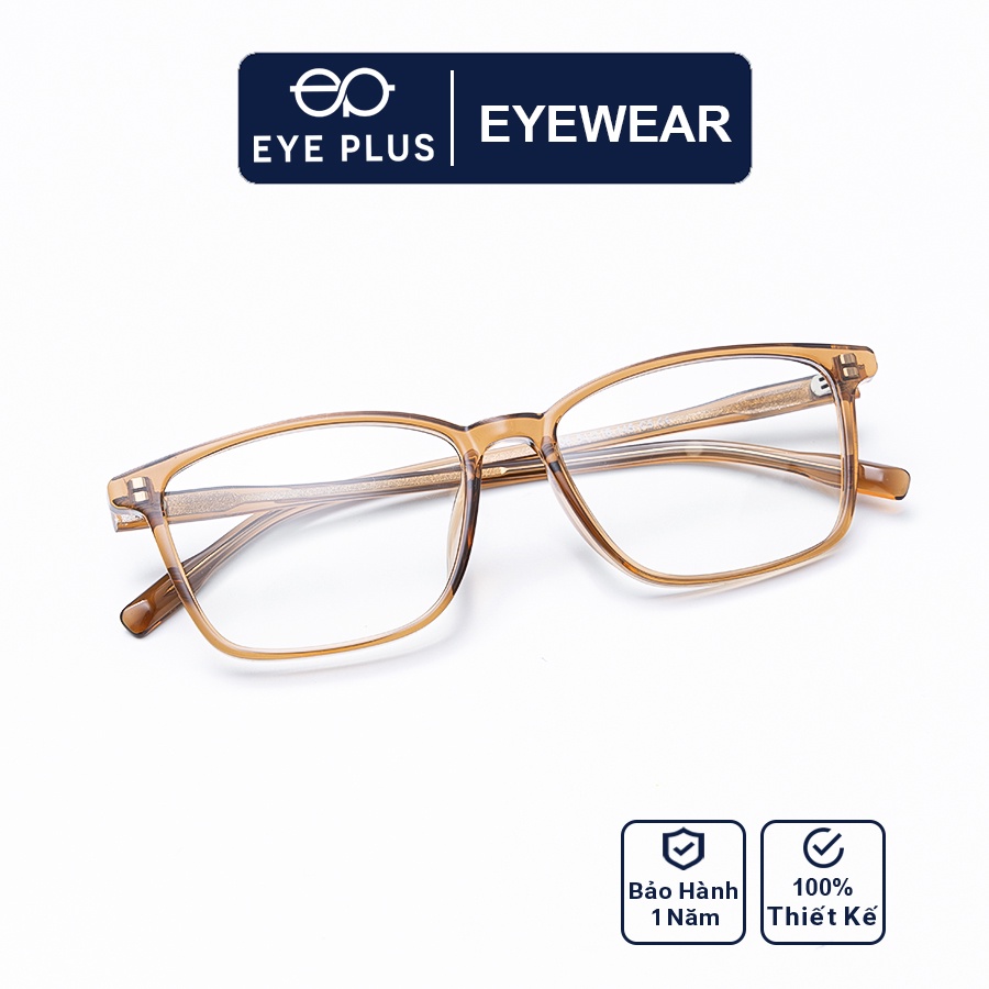 Gọng kính cận nam nữ EYE PLUS dáng vuông E360-72006