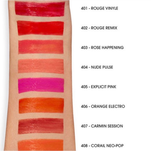 Son kem YSL vinyl lip stain đủ màu đẹp