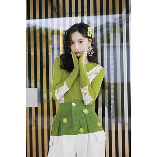 Iris boutique is259 22/ss peom base blouse-áo sơ mi
