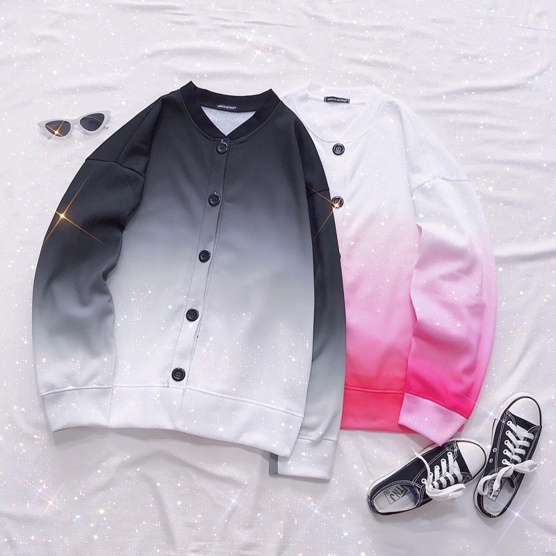 Áo cardigan loang màu / cardigan tiedye unisex