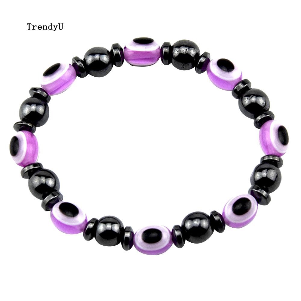 Vòng Tay Chuỗi Hạt Đá Hematite Giảm Cân Thời Trang Cho Nam Và Nữ