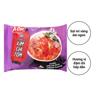 Thùng 30 gói mì hương vị kim chi tôm korea kim chi with shrimp flavor - ảnh sản phẩm 2