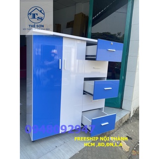 Tủ nhựa đài loan 5 tầng 2 ngăn hcm