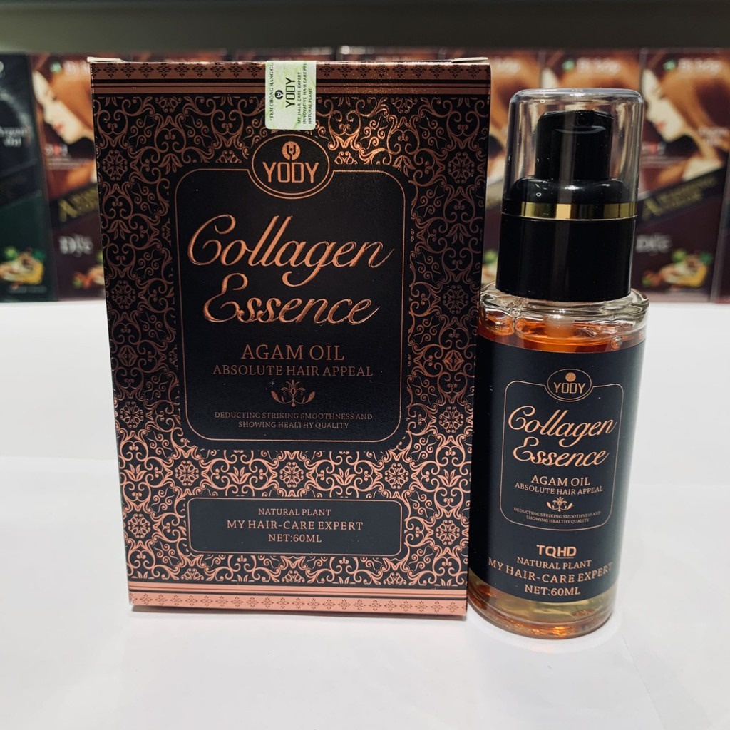 Tinh Dầu Dưỡng Tóc YODY COLLAGEN ESSENCE 60ML - Phục Hồi Và Kích Mọc Tóc Lamyra