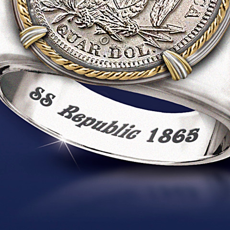 Nhẫn Hình Đại Bàng Phong Cách Hip Hop 1865