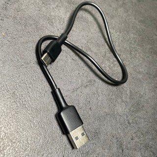 Cáp sạc AUKE USB to C, Dài 30cm, Vỏ silicon, Lỗ Vũ 1