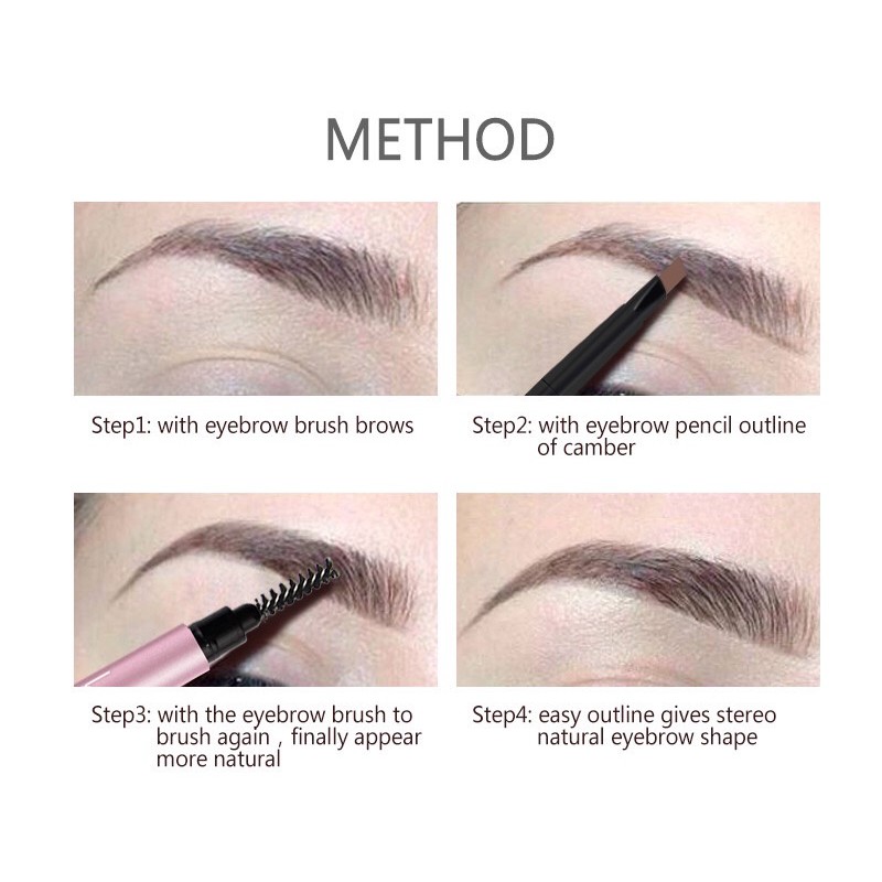 (NỘI ĐỊA TRUNG) KIMUSE - Chì kẻ mày Long-wear Skinny Brow Pencil