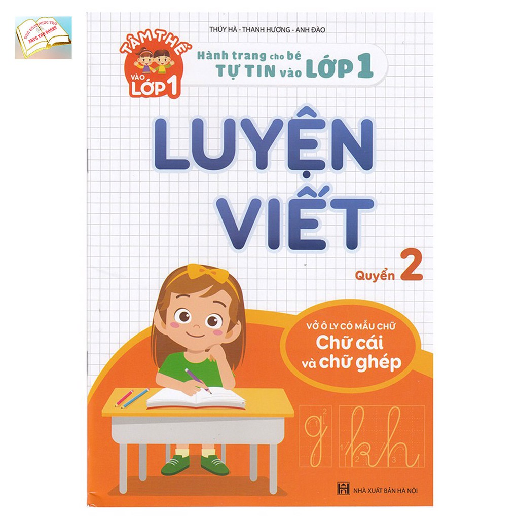 Sách - Luyện Viết (Chữ cái và chữ ghép) - Hành Trang Cho Bé tự Tin Vào Lớp 1