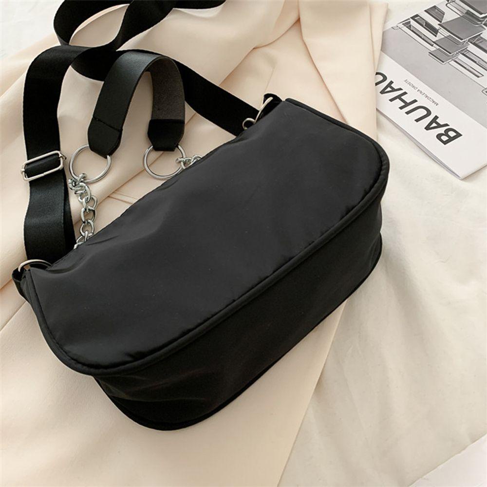 UUMIR Túi Xách Nylon Dây Xích Kim Loại Thời Trang